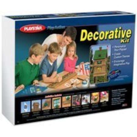 PLAYSTAR PLAYSTAR PS 7980 Decorative Kit, Yellow Pine PS 7980